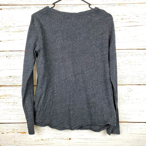 Buffalo David Bitton Heathered Grey Top - Picture 4 of 4